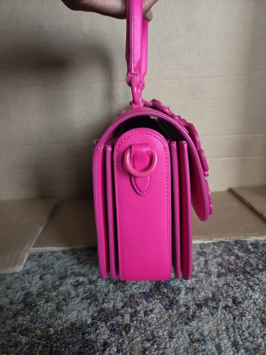 Coach Rogue Top Handle Tea Rose In DRAGONFRUIT - Overseas Exclusive - Picture 6 of 16